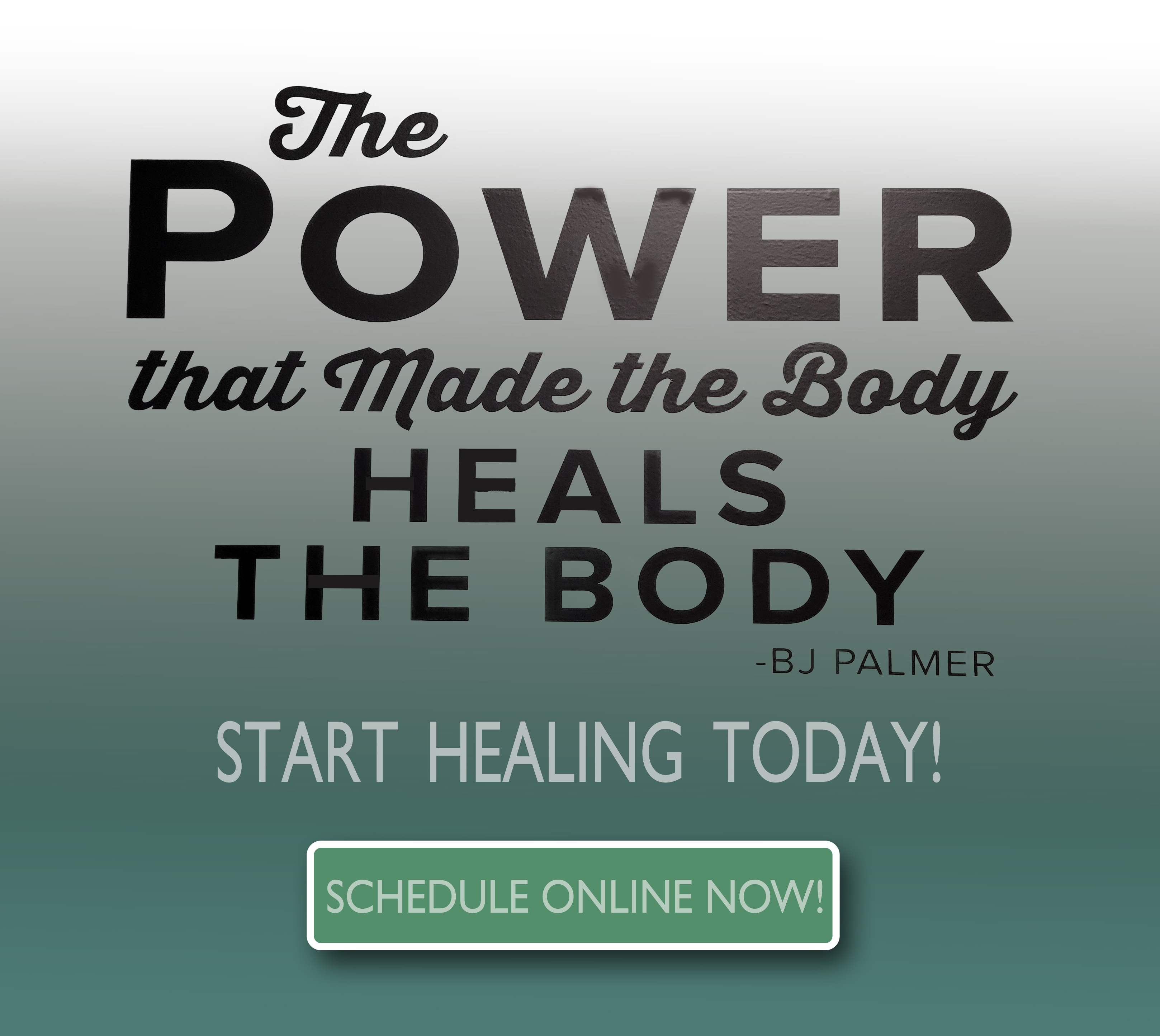 start healing today